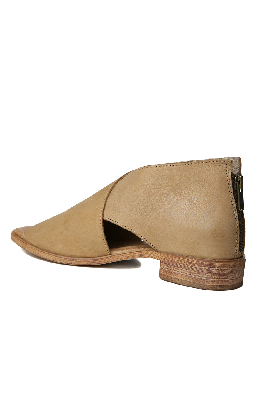 Venice Natural Leather Wrap Sandal